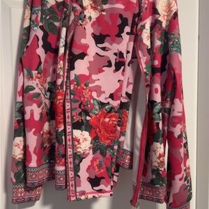 Floral Camouflage Women's Jacket